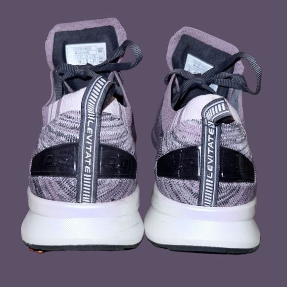 Brooks Women's Levitate 4 Blackened Pearl/Metallic/Primrose Running Shoe Size 10 - Picture 7 of 8